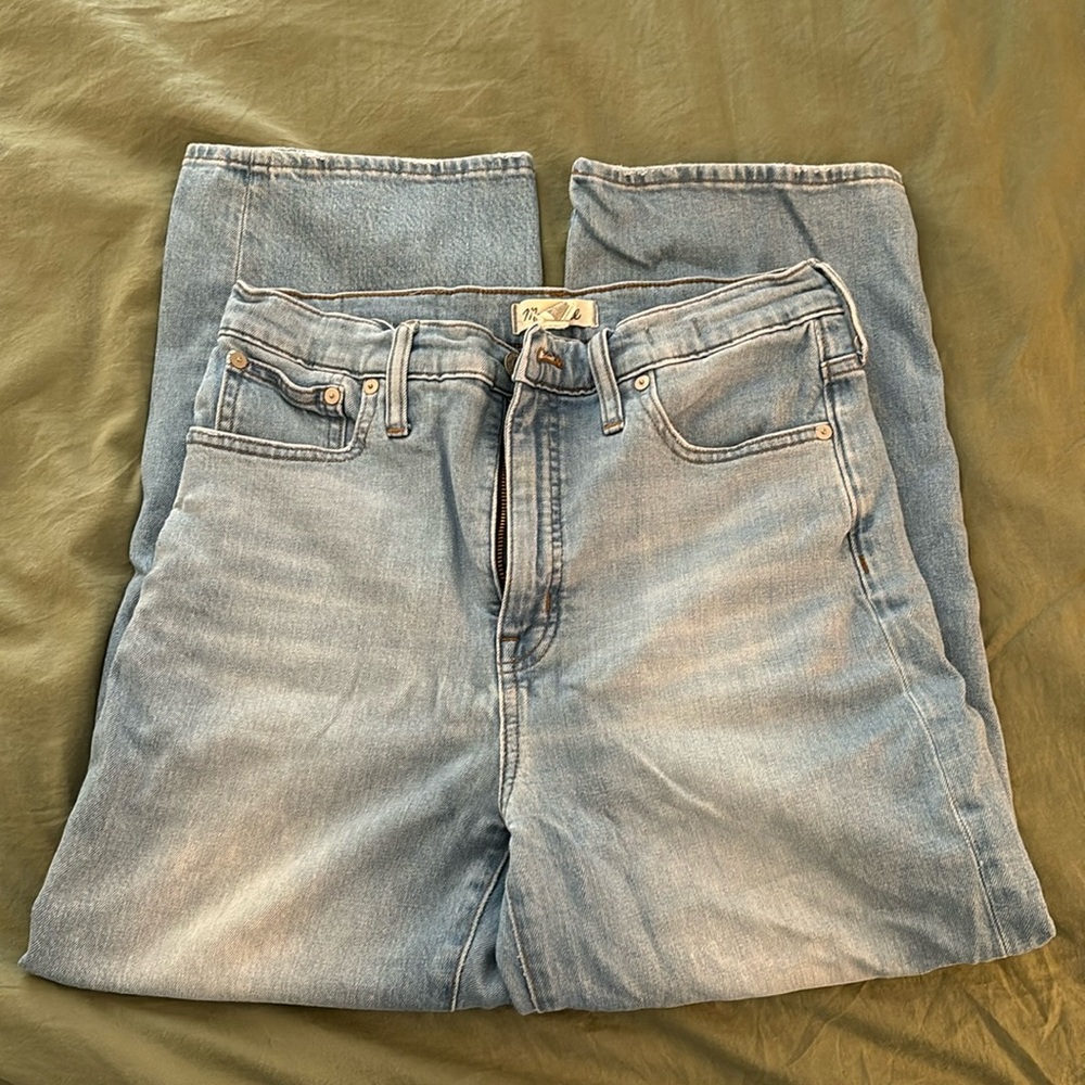 Madewell Slim Wide Leg Crop